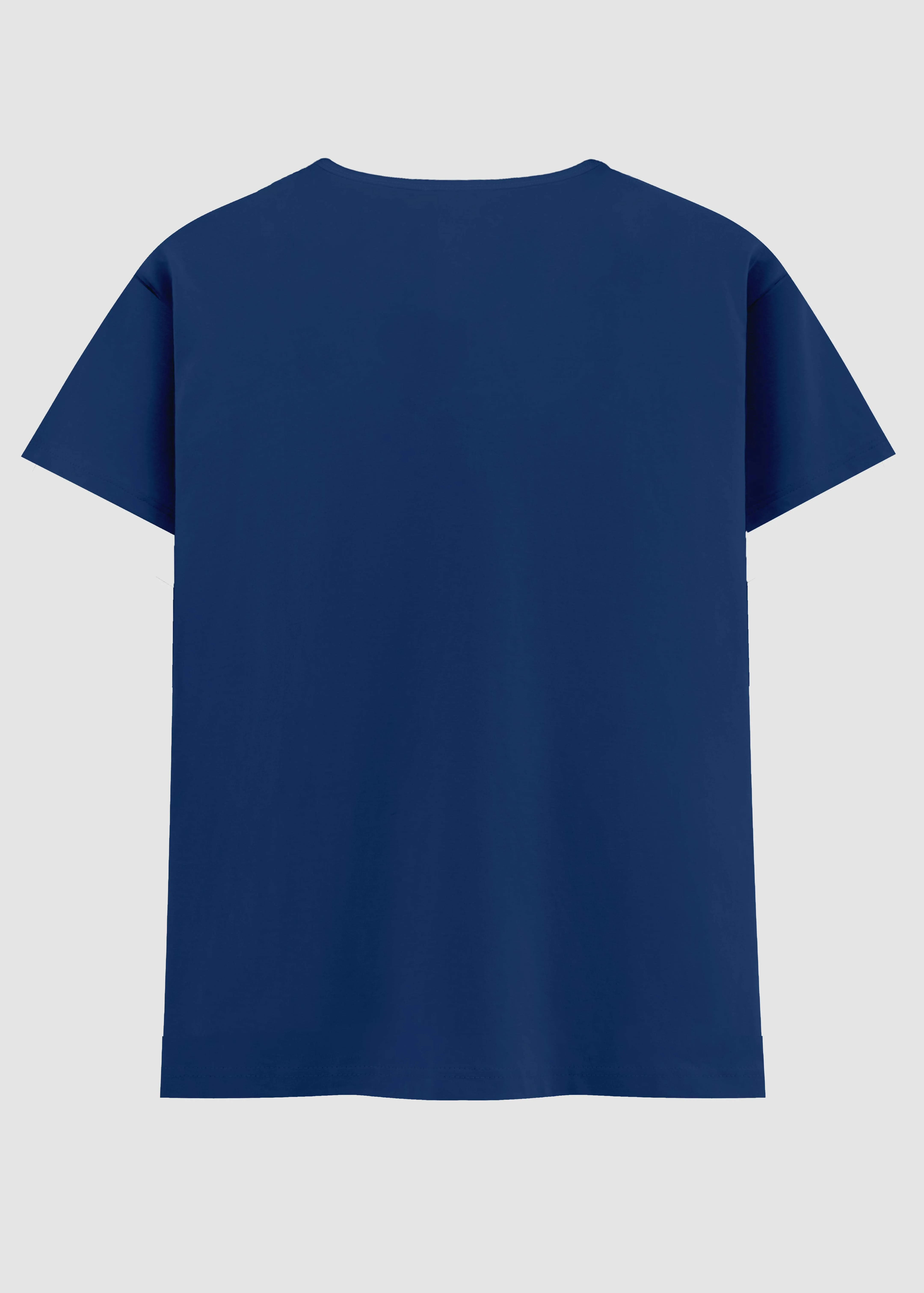 Navy Blue Women's Classic T-Shirt | FC21 Seasonal Smart Short Sleeve