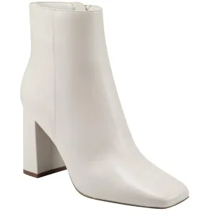 Statement Color Nebula Womens Leather Block Heel Ankle Boots