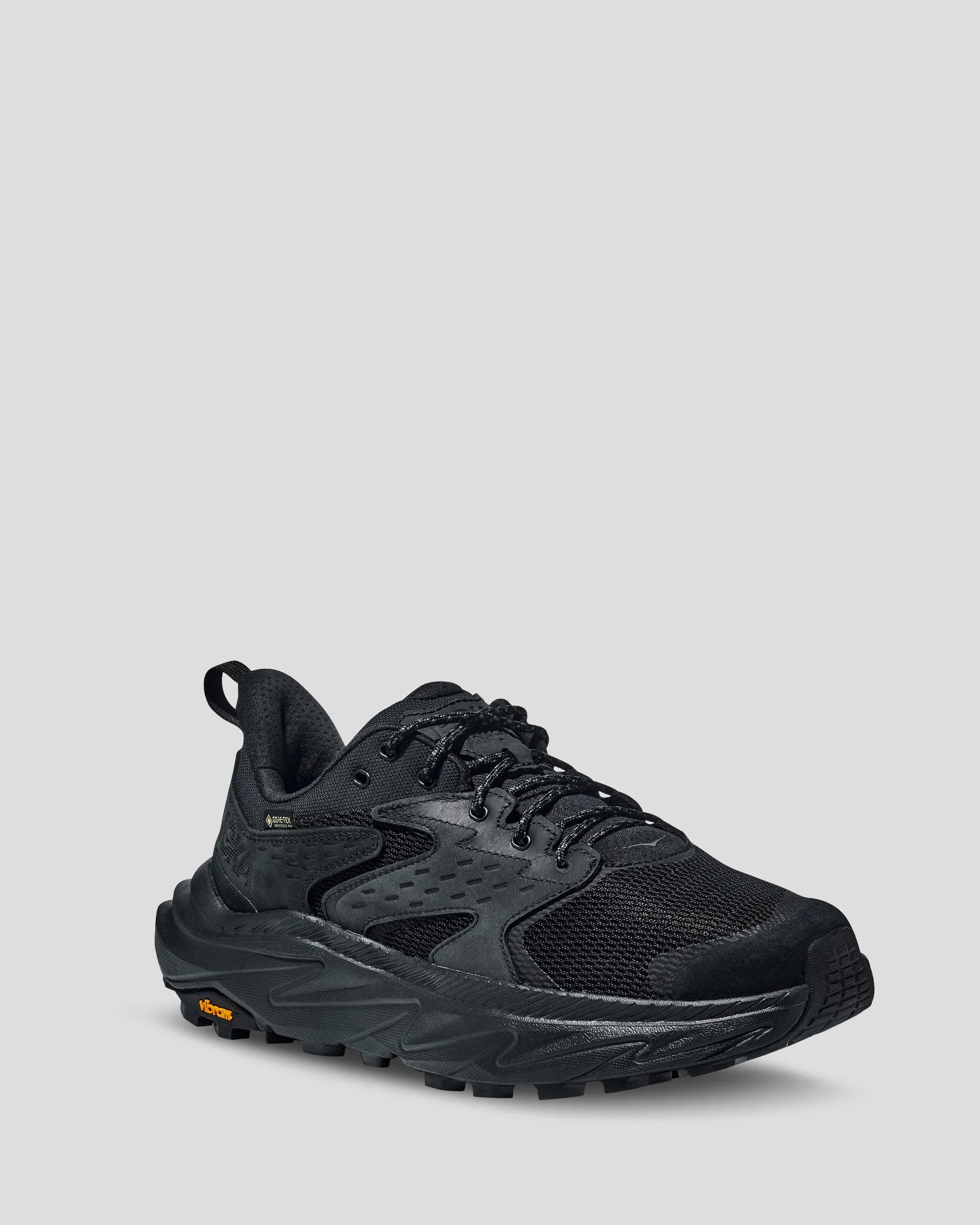 Men's Hoka Anacapa 2 Low GTX Hiking Shoes - Black River Cross