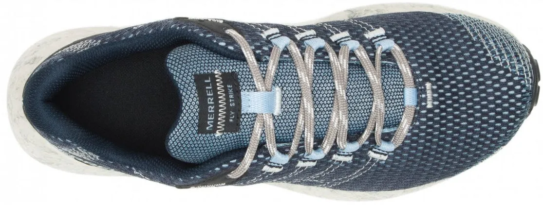 FlexibleMidsole Sensational traction Merrell Fly Strike GORE-TEX Womens Running Shoes - Blue