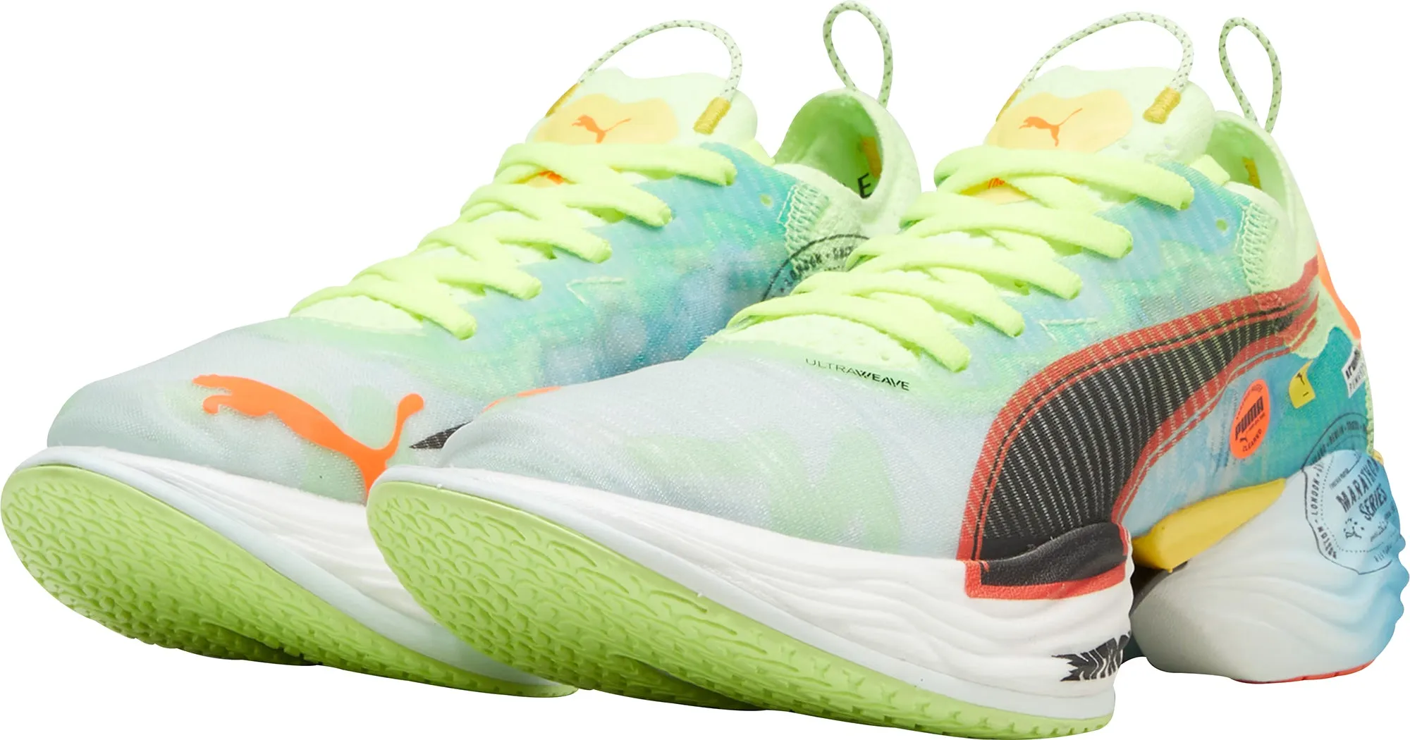 Puma Fast-R Nitro Elite 2 Womens Running Shoes - Green track running footwear