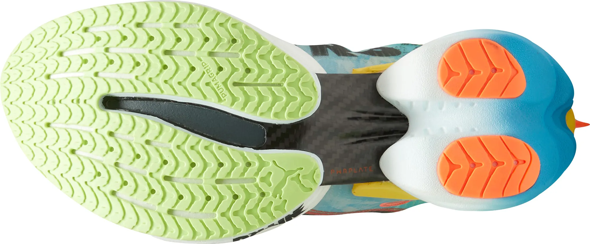 Hyperelastic Response Foam Puma Fast-R Nitro Elite 2 Womens Running Shoes - Green