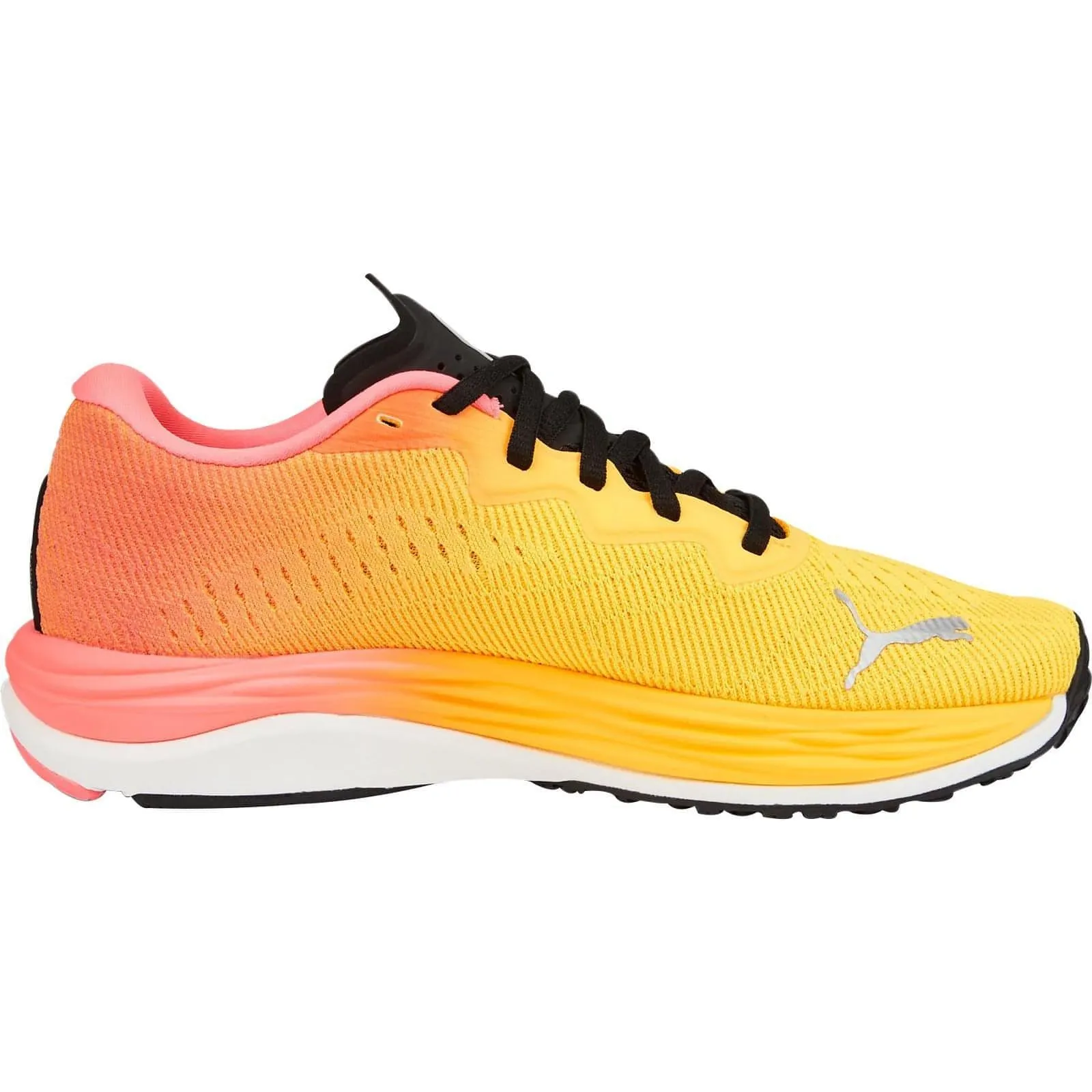 canoeing shoes Abrasion Resistant Reinforcement Puma Velocity Nitro 2 Womens Running Shoes - Orange