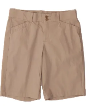 DOCKERS Womens Casual Shorts US 10 Large W34  Beige Cotton natural fiber Smooth Texture