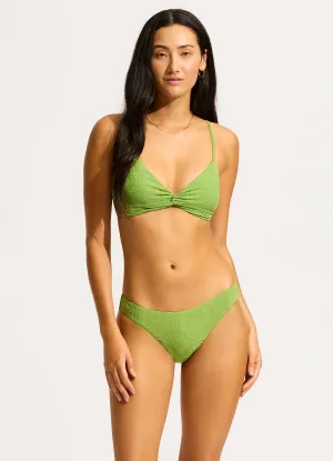 Durable Stitching Oasis Hipster Bikini Bottom - Sage