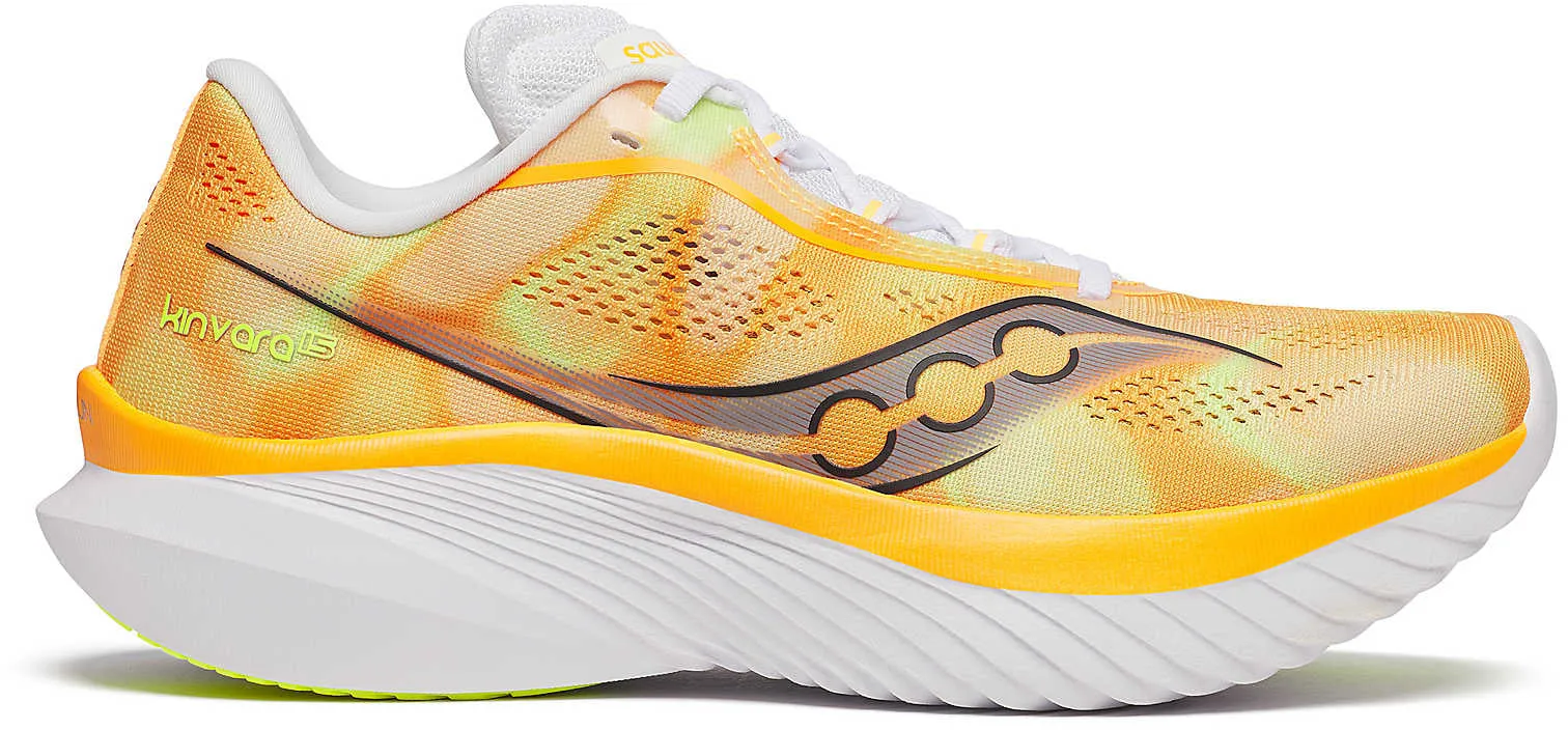 mesh - upper - material - breathability shoes Saucony Kinvara 15 Womens Running Shoes - Orange