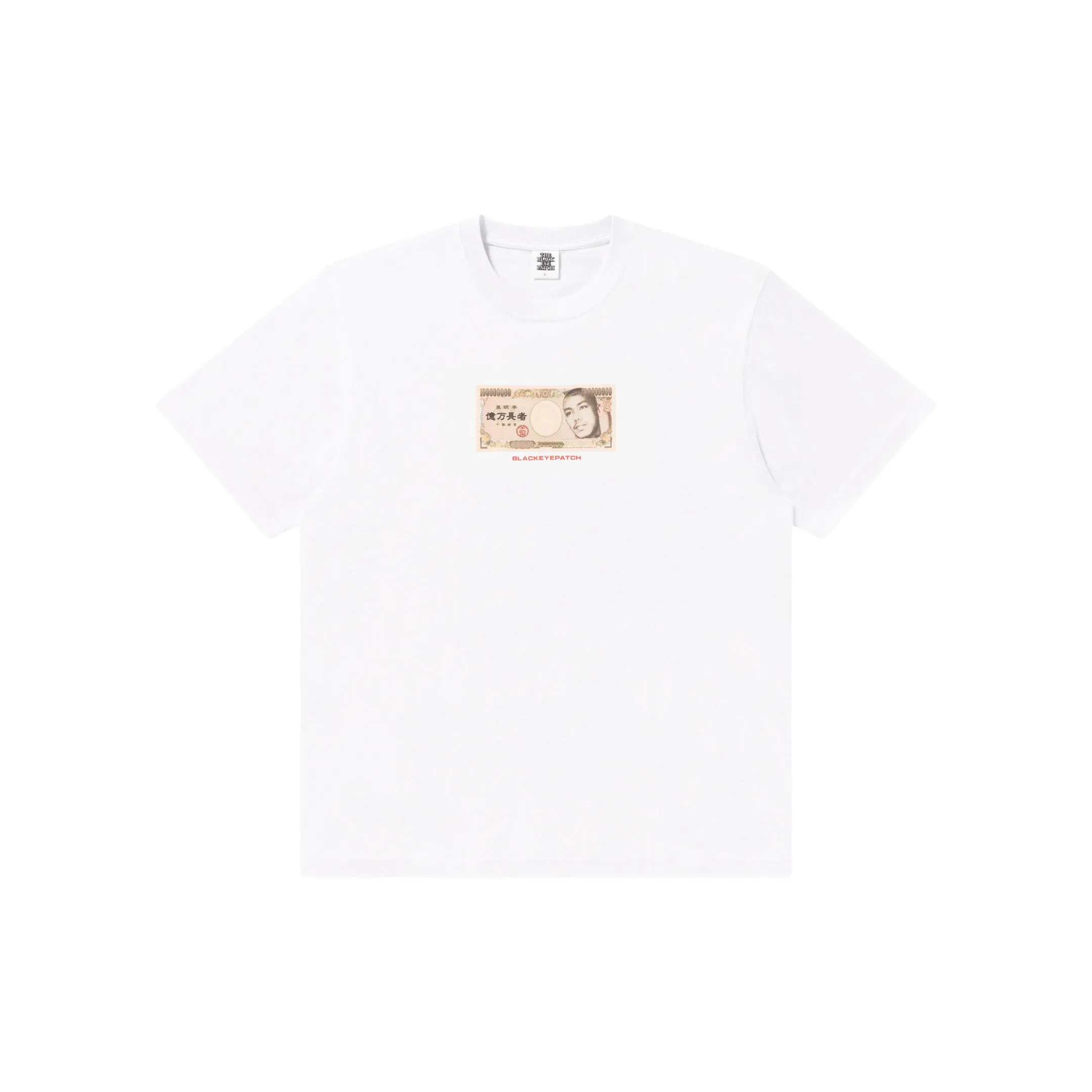YUKI CHIBA "?|???L??" TEE WHITE Eco-friendly