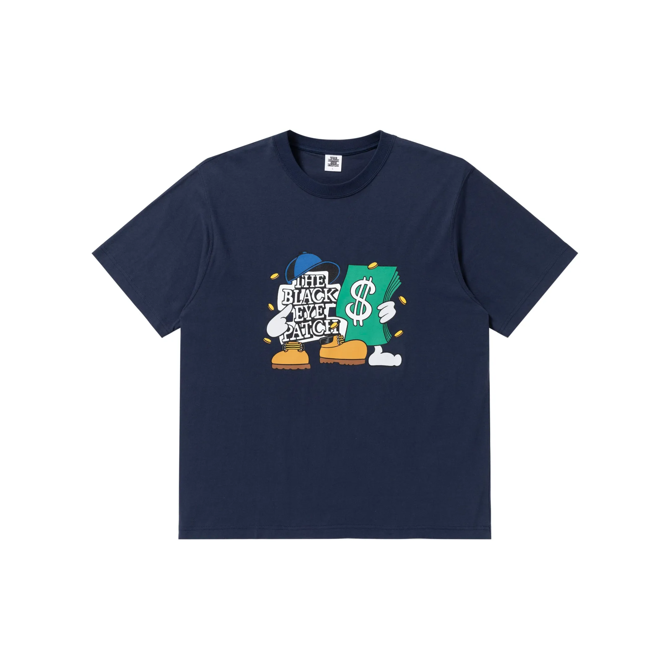 OG CASH BUDDIES TEE NAVY Versatile and Stylish