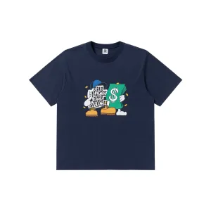 OG CASH BUDDIES TEE NAVY Versatile and Stylish
