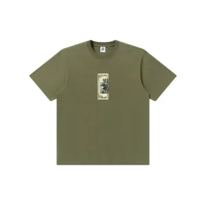 Cozy Wear Fit Sporty Active Wear OG DOLLAR BILL TEE OLIVE