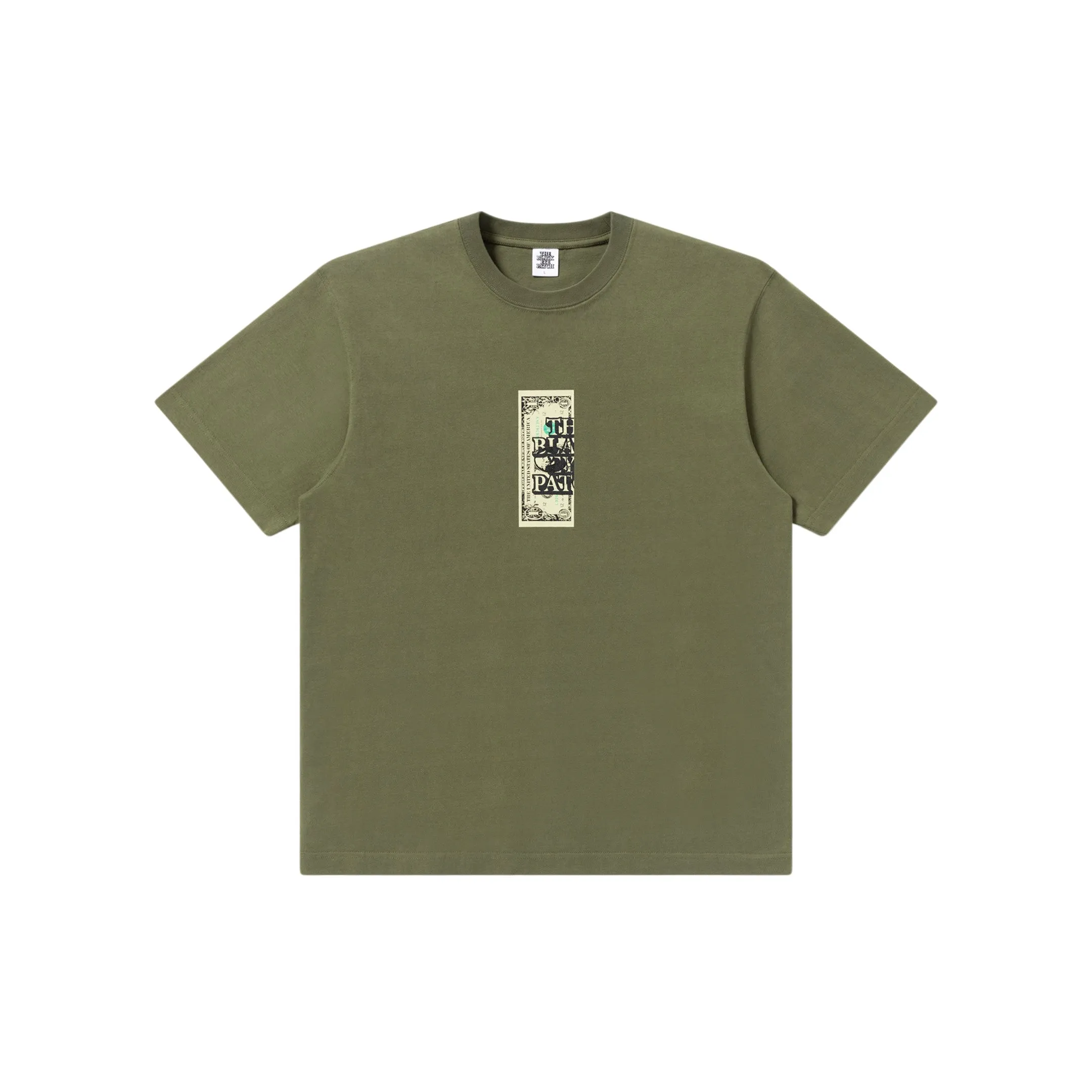 Cozy Wear Fit Sporty Active Wear OG DOLLAR BILL TEE OLIVE