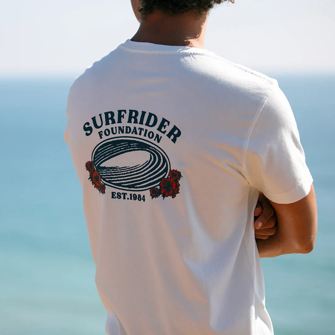 Heavyweight Weave Reinforced Shoulders OG Flower Tee