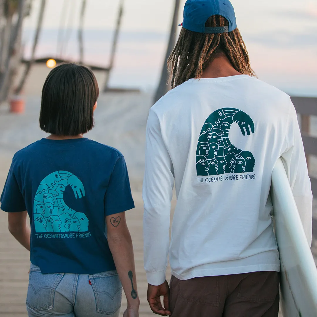 Spring Freshness Trendy Top ONMF Wave Tee