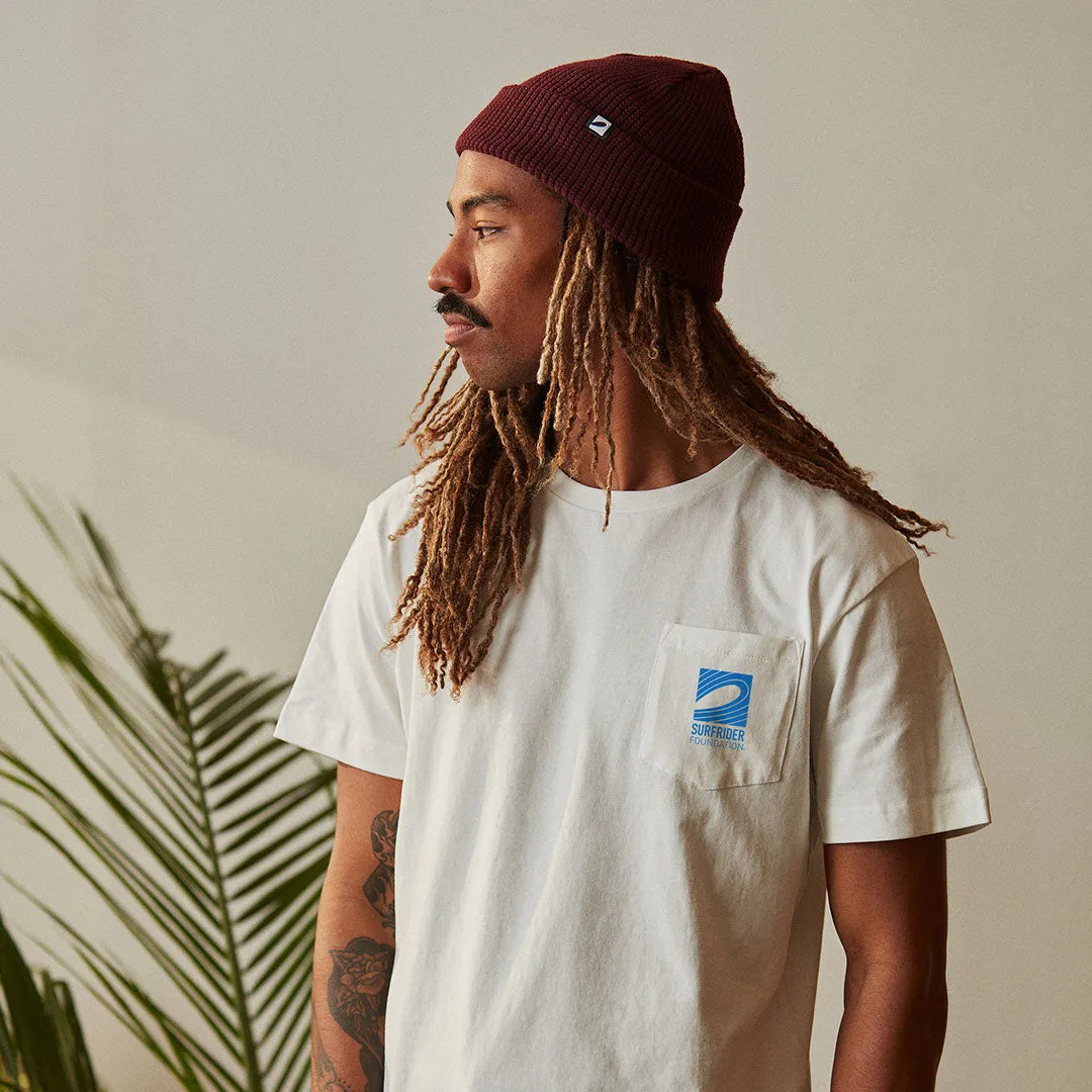 ONMF White Pocket Tee Quick Comfort Design Durable Knit Structure