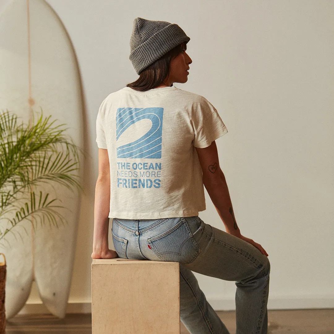 V neck style Plus size confidence ONMF Womens Tee