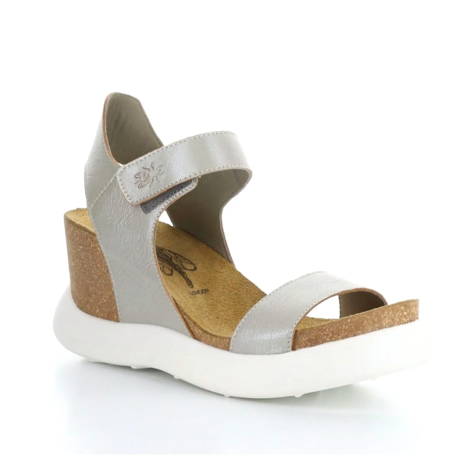 Sophisticated Pumps Smooth Surface Women's Gogo Sandals In Silver