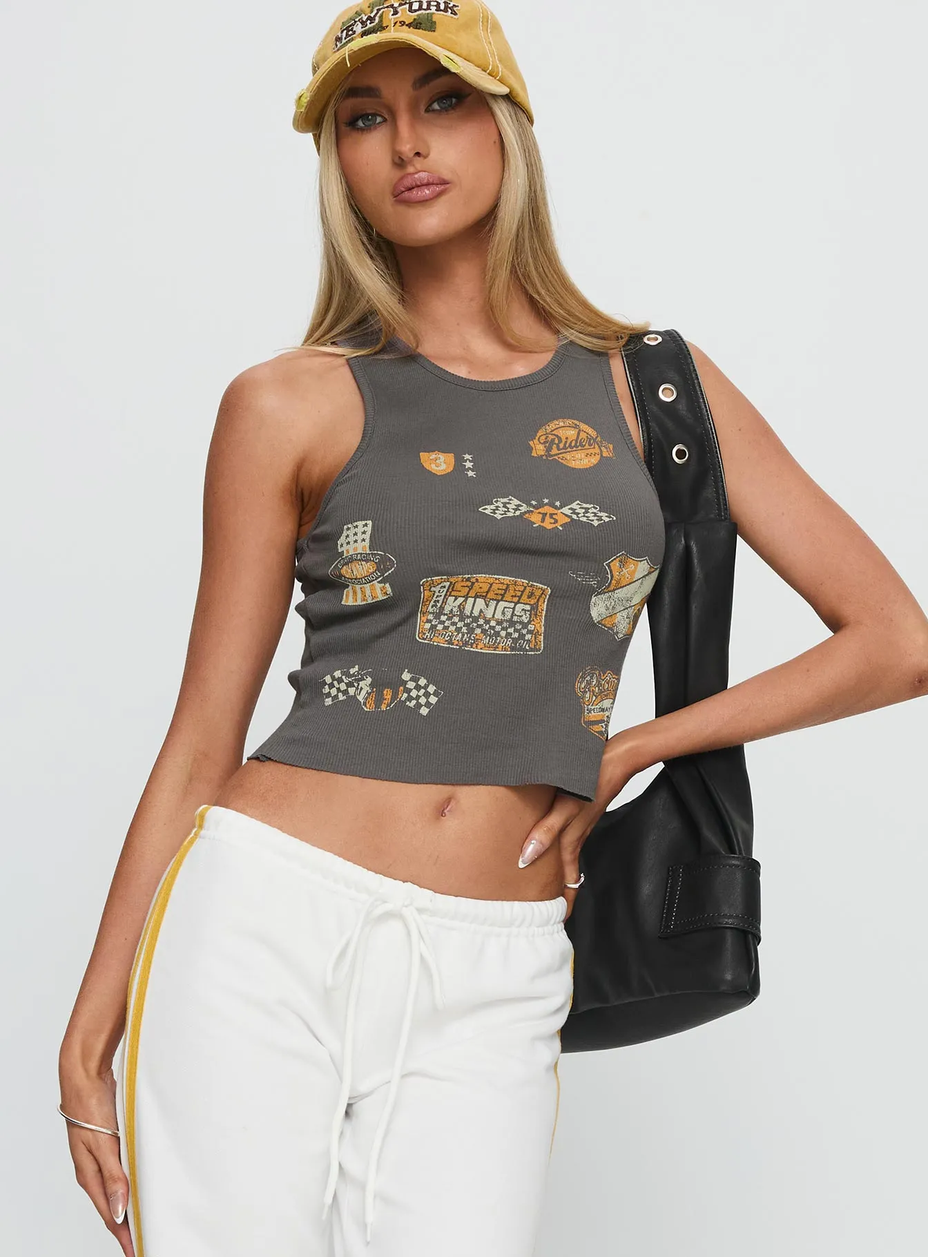 Research - enabling Need For Speed Tank Top Charcoal