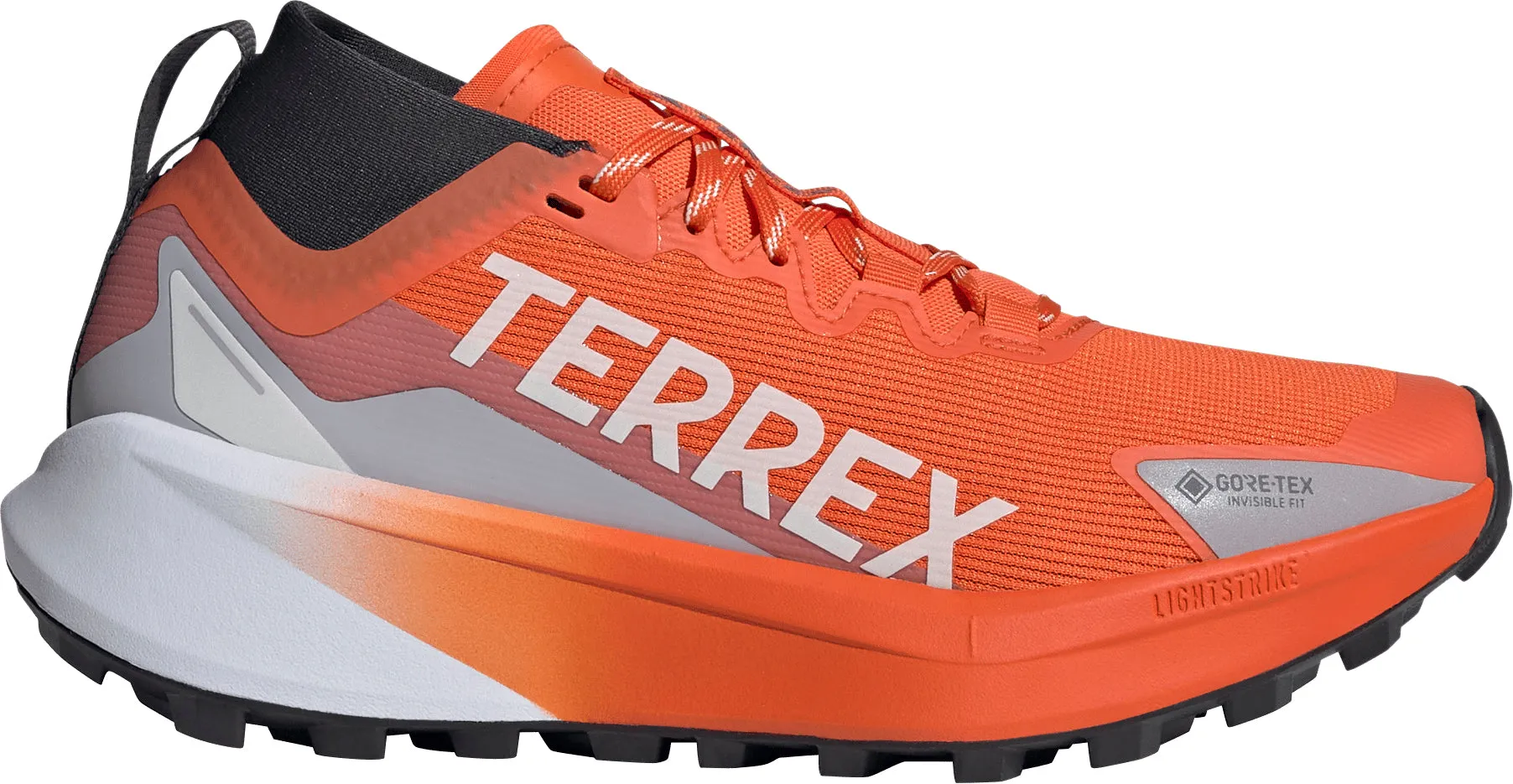 adidas Terrex Agravic GORE-TEX Womens Trail Running Shoes - Orange versatility - brand shoes Ventilated Toe Box