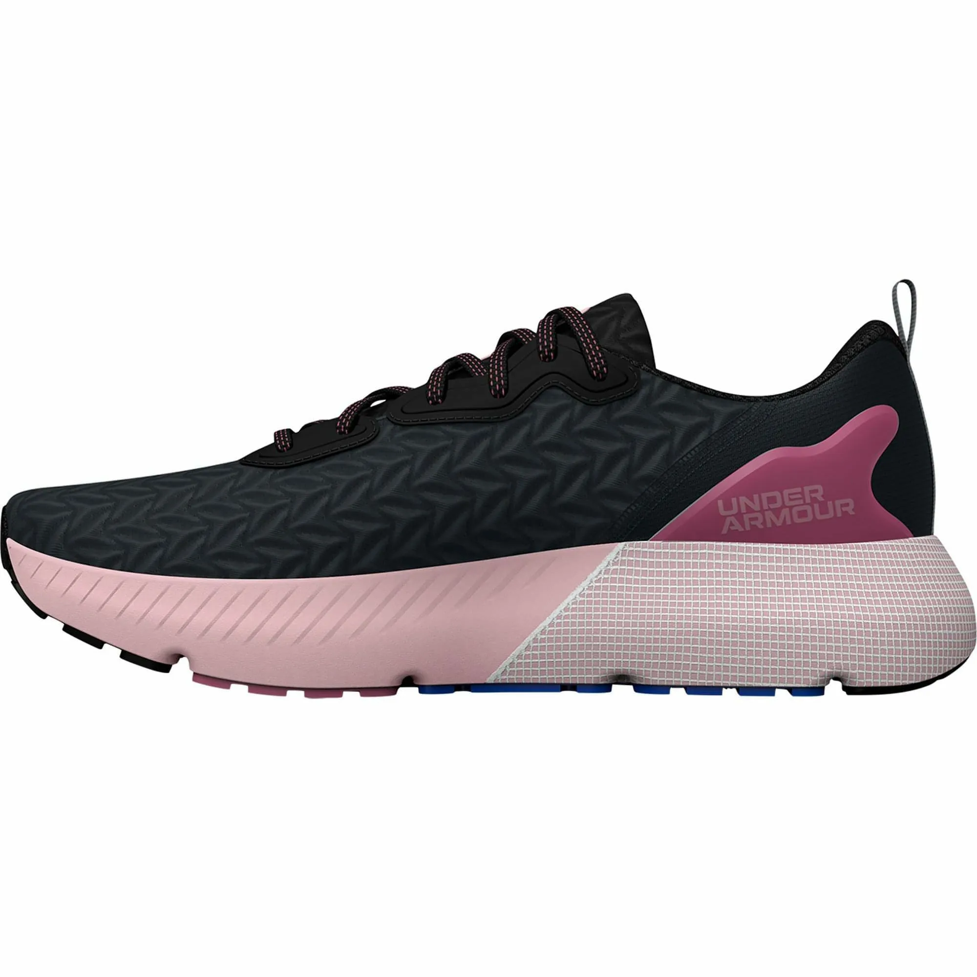 Under Armour HOVR Mega 3 Clone Womens Running Shoes - Black Slip-on