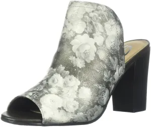 Black Stiletto Shoes Women's Scenic Heeled Sandal In Grey