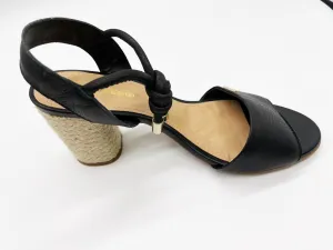 Verano Weaved Rope In Black Street Ready Smart Footwear