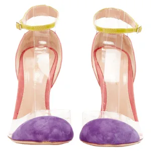 Gianvito Rossi plexi ankle strap pvc pump Casual Pumps