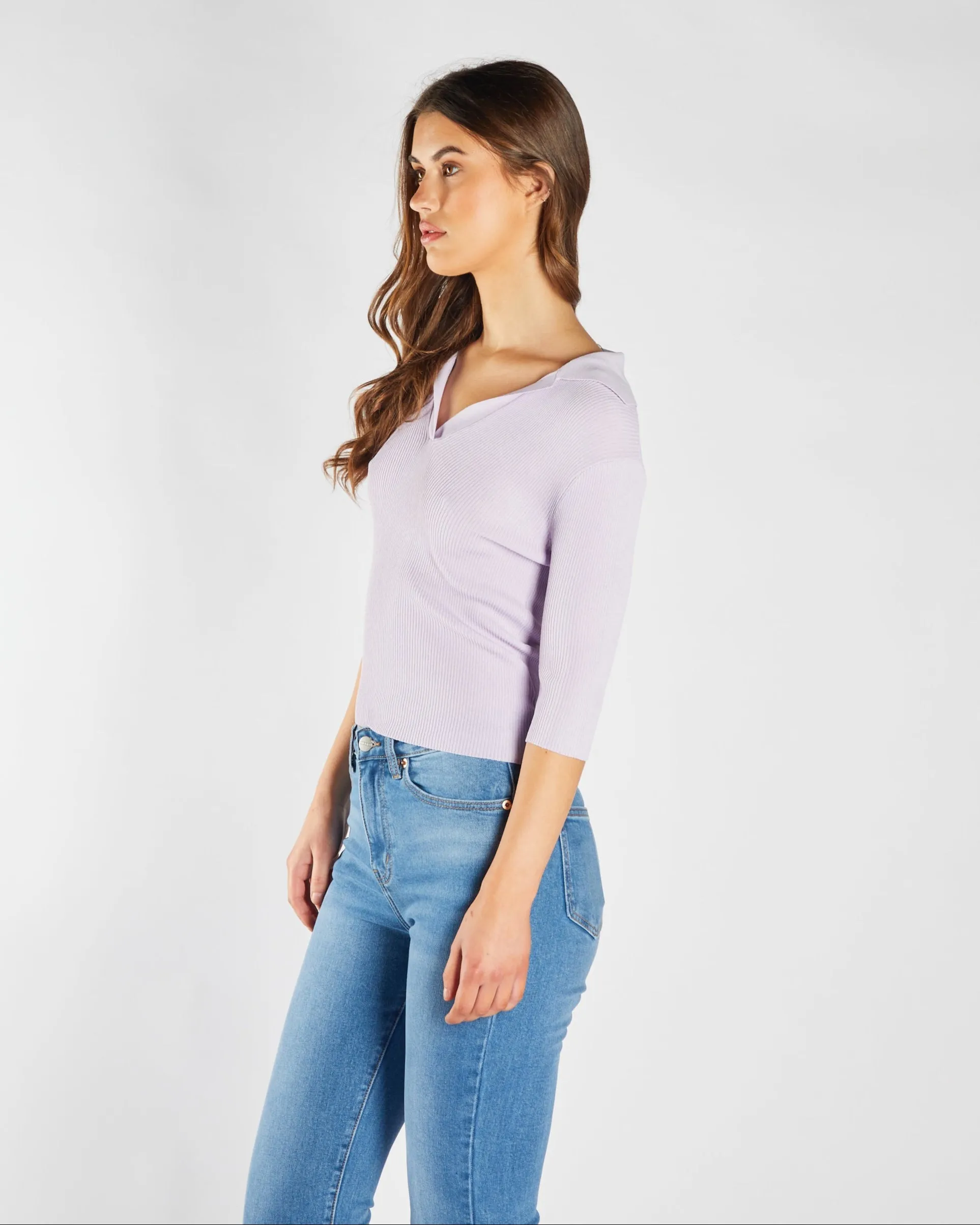 NoSlip Hem Floretta Knit Thistle