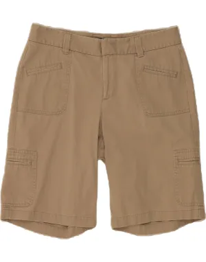 Reinforced Buttonholes DOCKERS Womens Favorite Fit Cargo Shorts US 10 Large W32 Beige Cotton