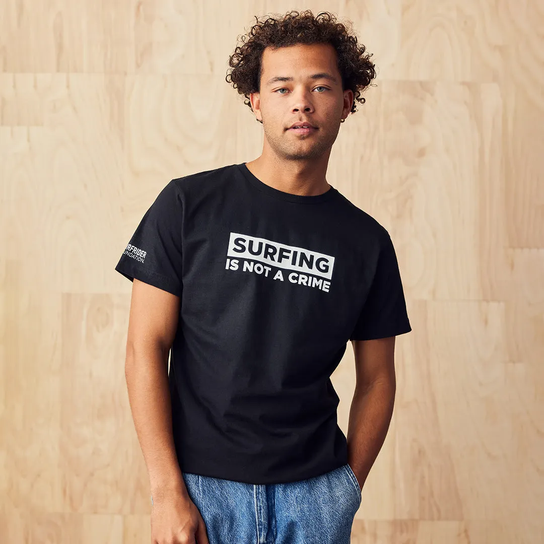 Surfing Is Not A Crime Tee Comfort Stretch Wear