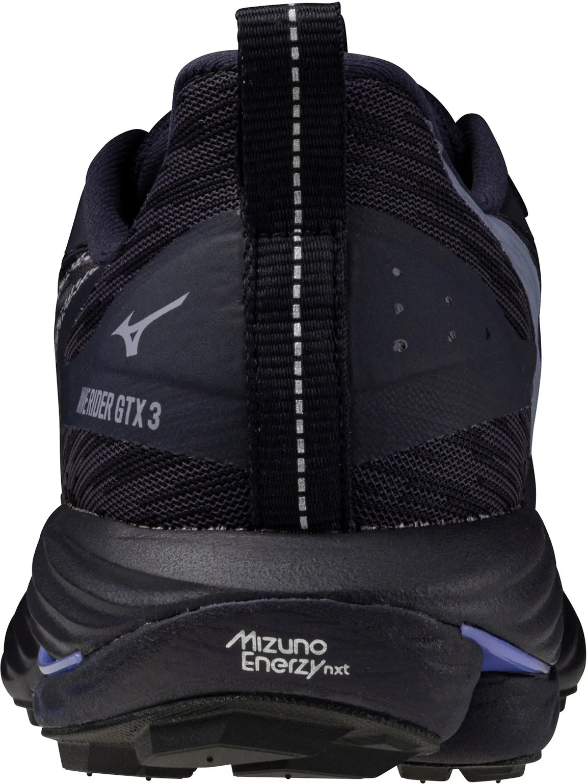 flexible sole shoes functionality Mizuno Wave Rider GORE-TEX 3 Womens Trail Running Shoes- Grey