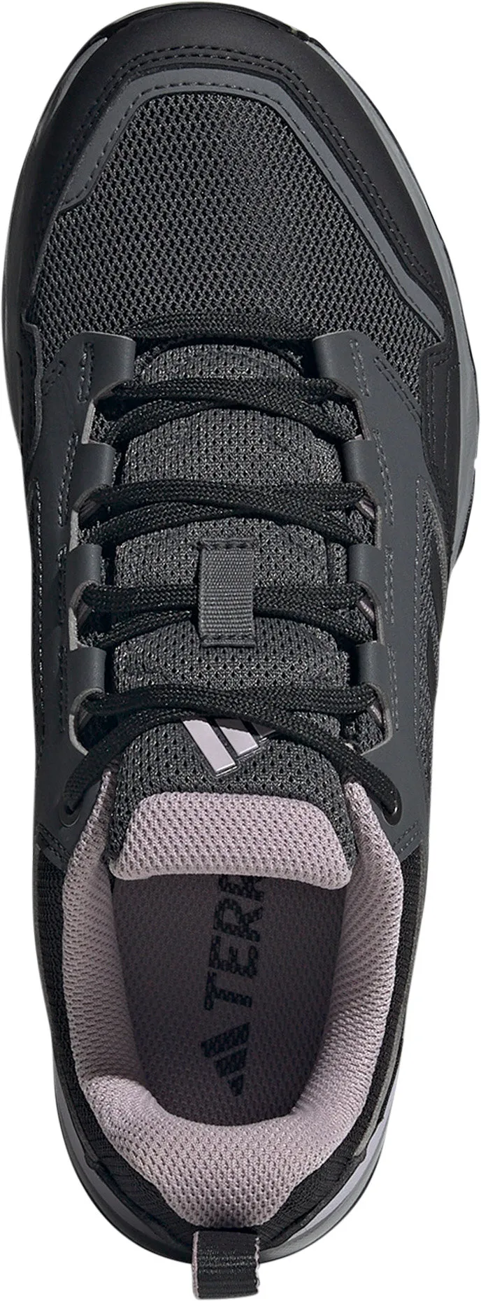 Molded Footbed Design adidas Terrex Tracerocker 2 GORE-TEX Womens Trail Running Shoes - Grey