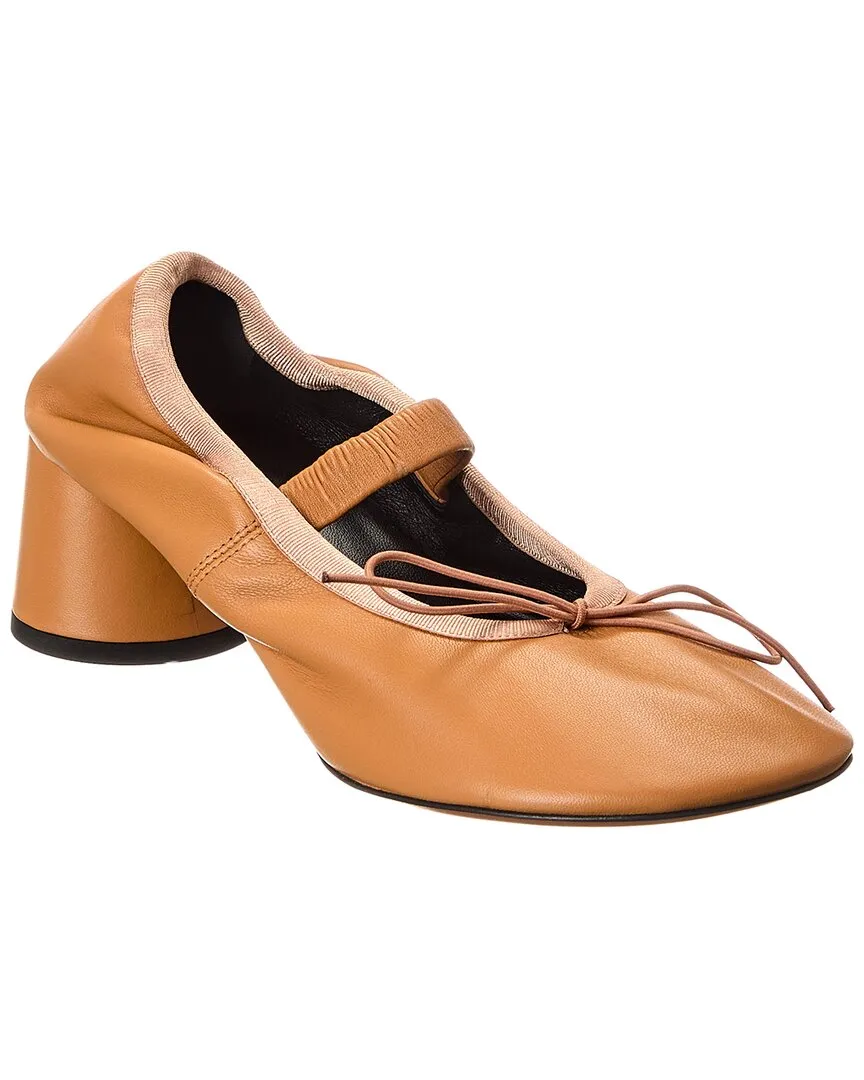 Proenza Schouler Mary Jane Leather Pump Confident Mood