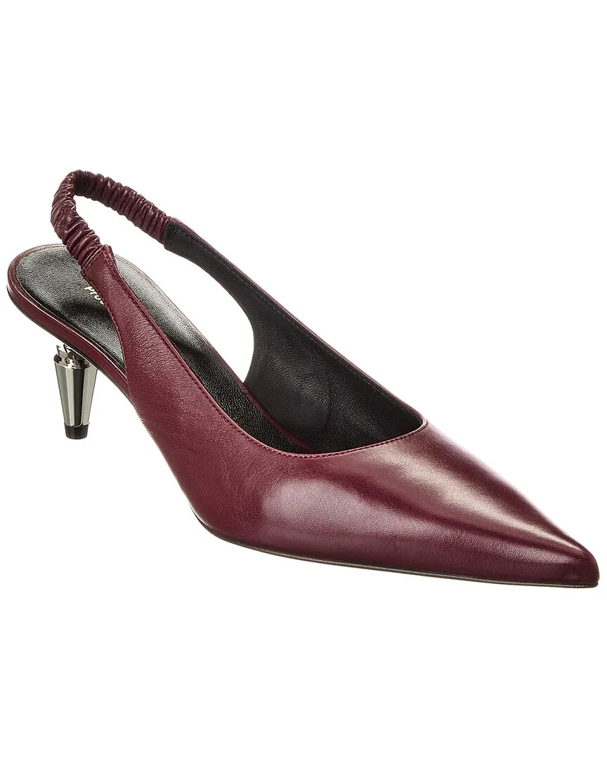 Proenza Schouler Spike Leather Slingback Pump Dream Fit