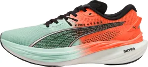 Puma Deviate Nitro 3 HYROX Womens Running Shoes - Green moisture - wicking fabric