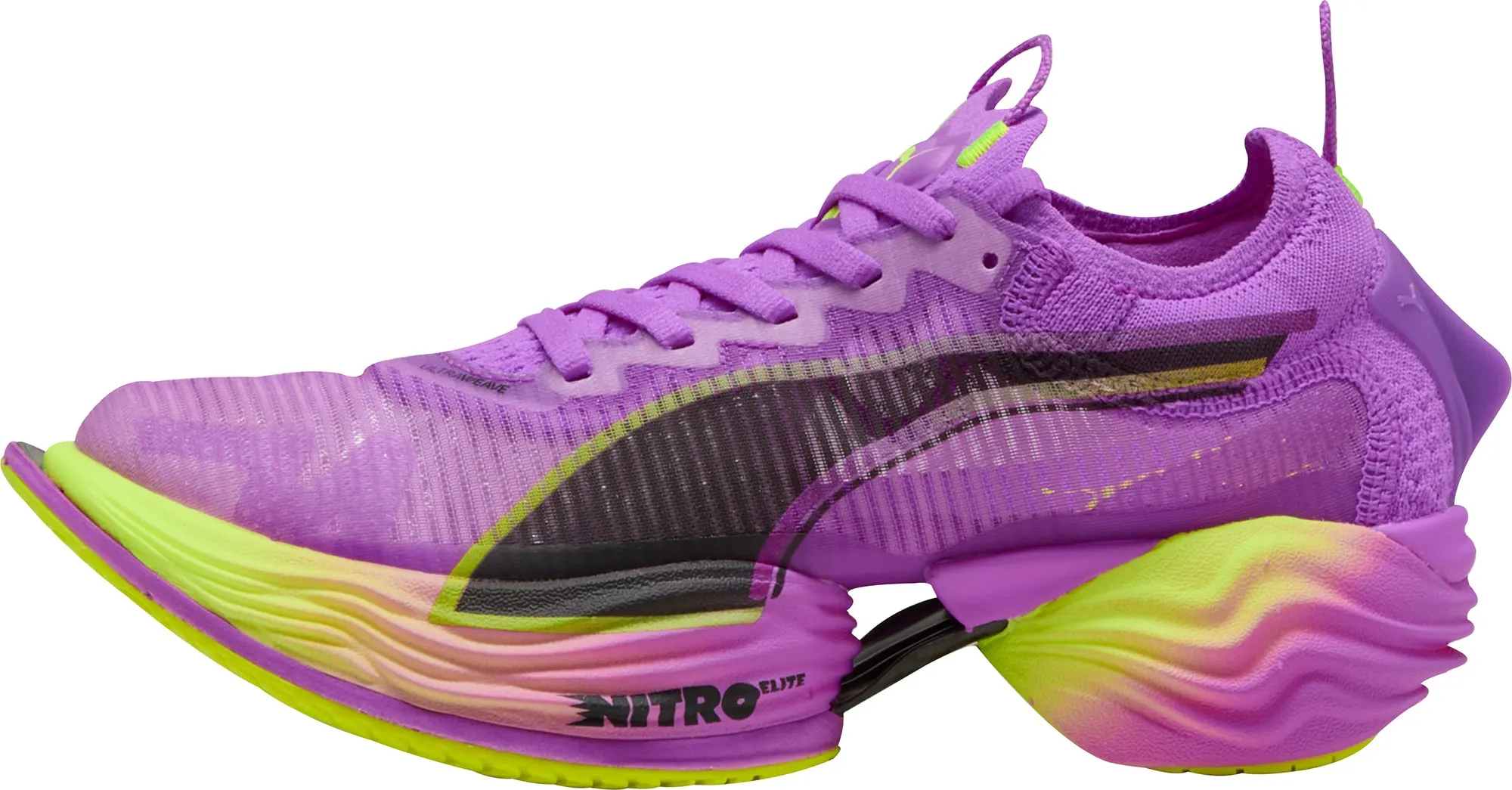 Puma Fast-R Nitro Elite 2 Womens Running Shoes - Purple machine - washable - design shoes fluorescent