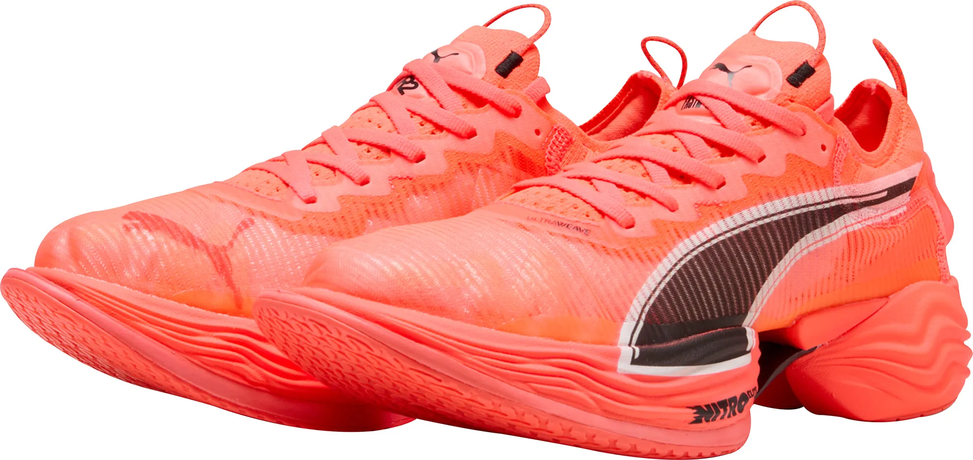 Puma Fast-R Nitro Elite 2 Womens Running Shoes - Red rubber - track running shoes