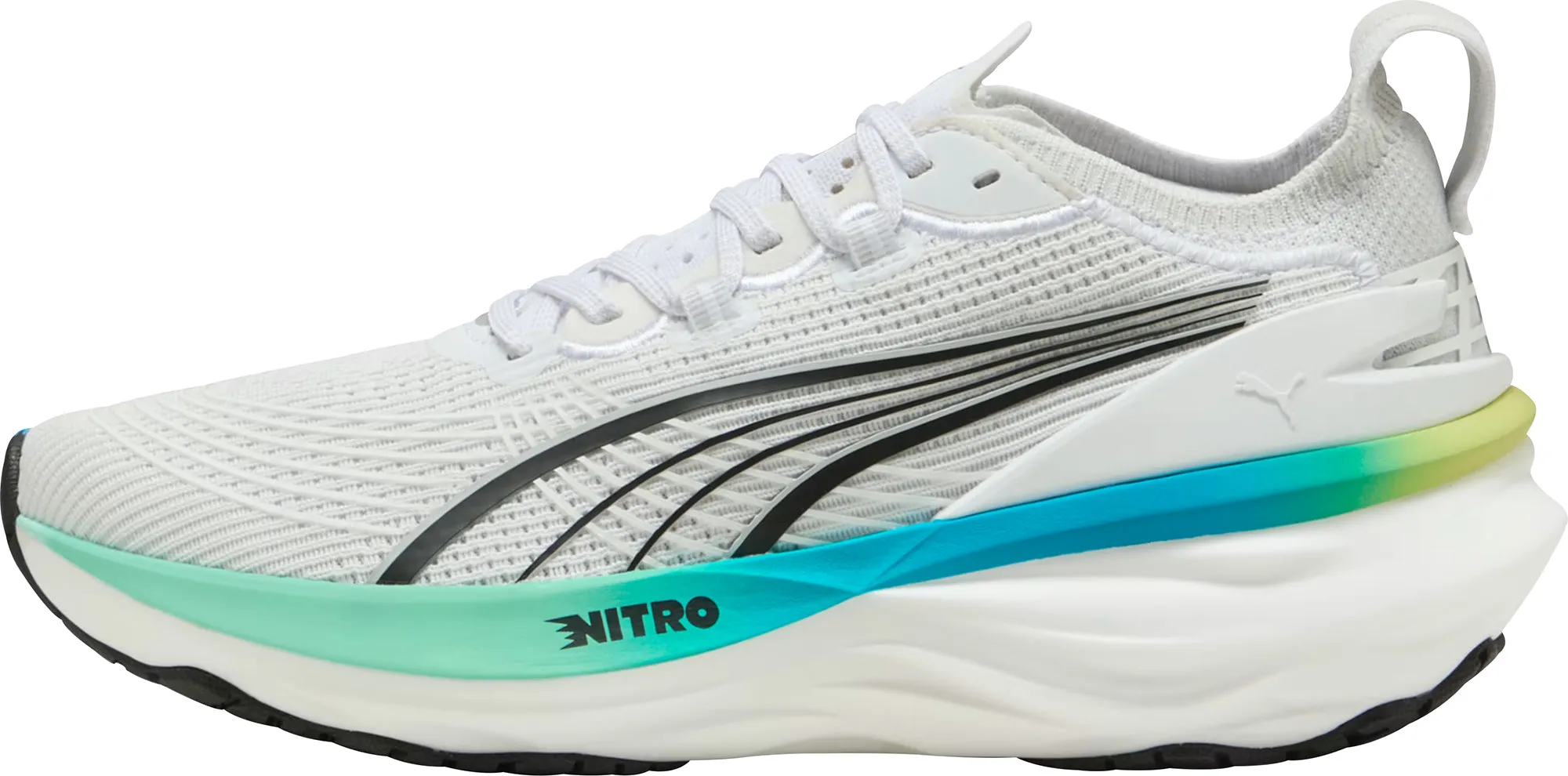 Speed Boost Puma ForeverRun Nitro 2 Womens Running Shoes - White