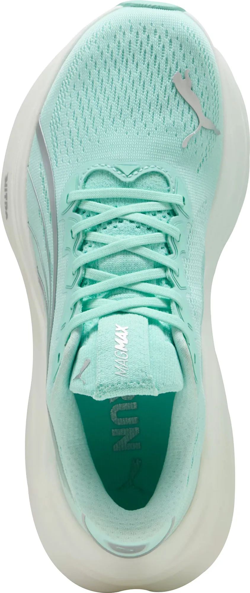 Puma MagMax Nitro Womens Running Shoes - Green Machine washable care
