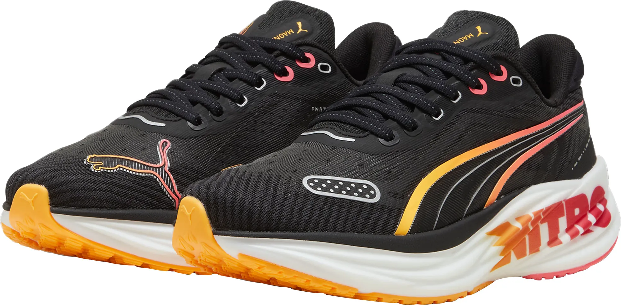 informal shoes high - visibility - safety shoes Puma Magnify Nitro 2 Womens Running Shoes - Black