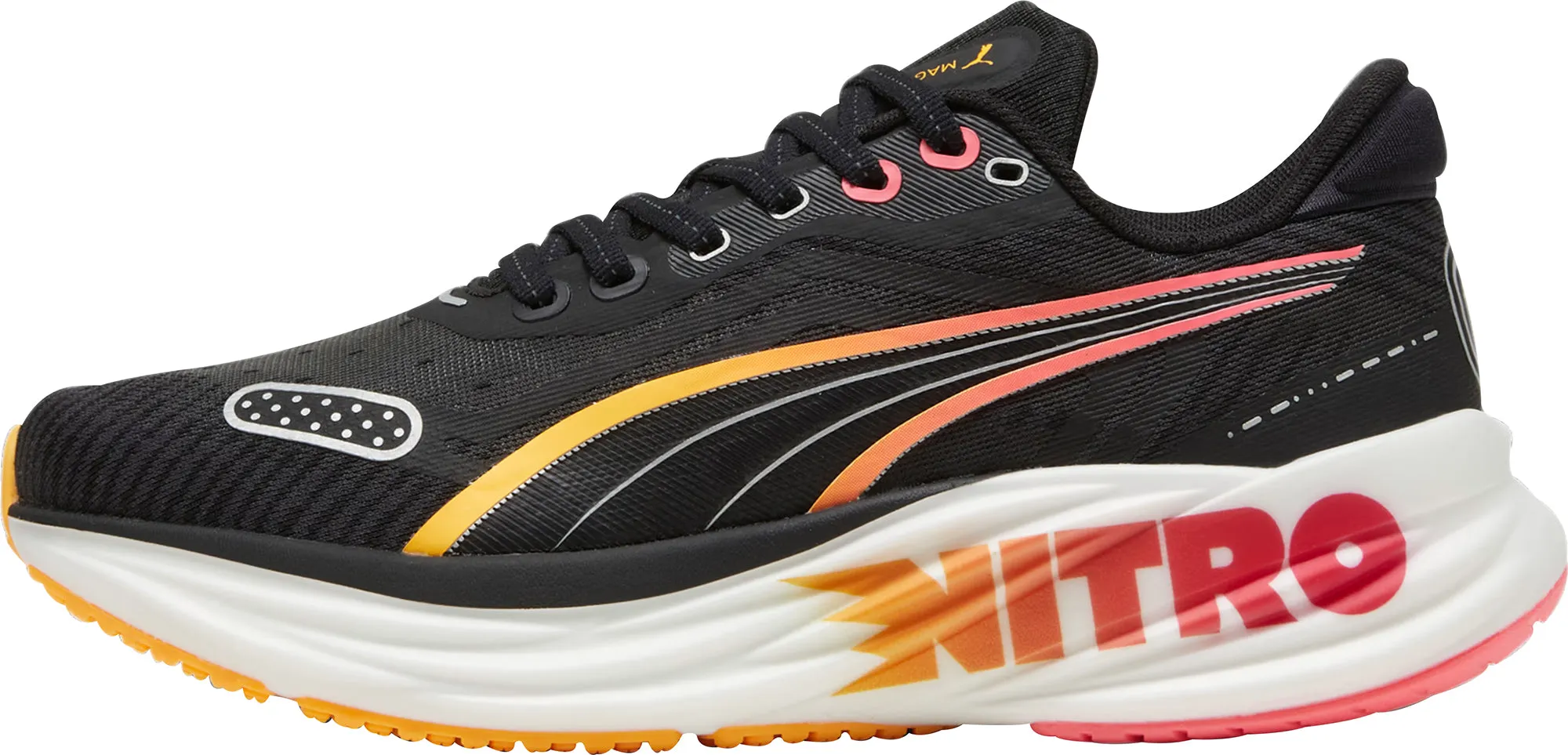 Puma Magnify Nitro 2 Womens Running Shoes - Black hill running