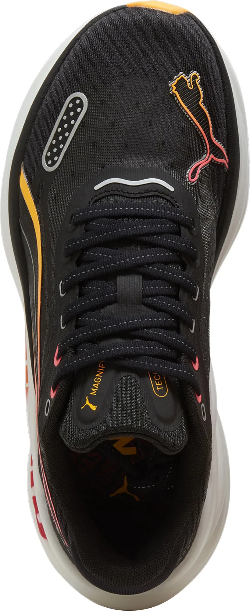 breathable - upper - feature shoes ergonomic running gear Puma Magnify Nitro 2 Womens Running Shoes - Black