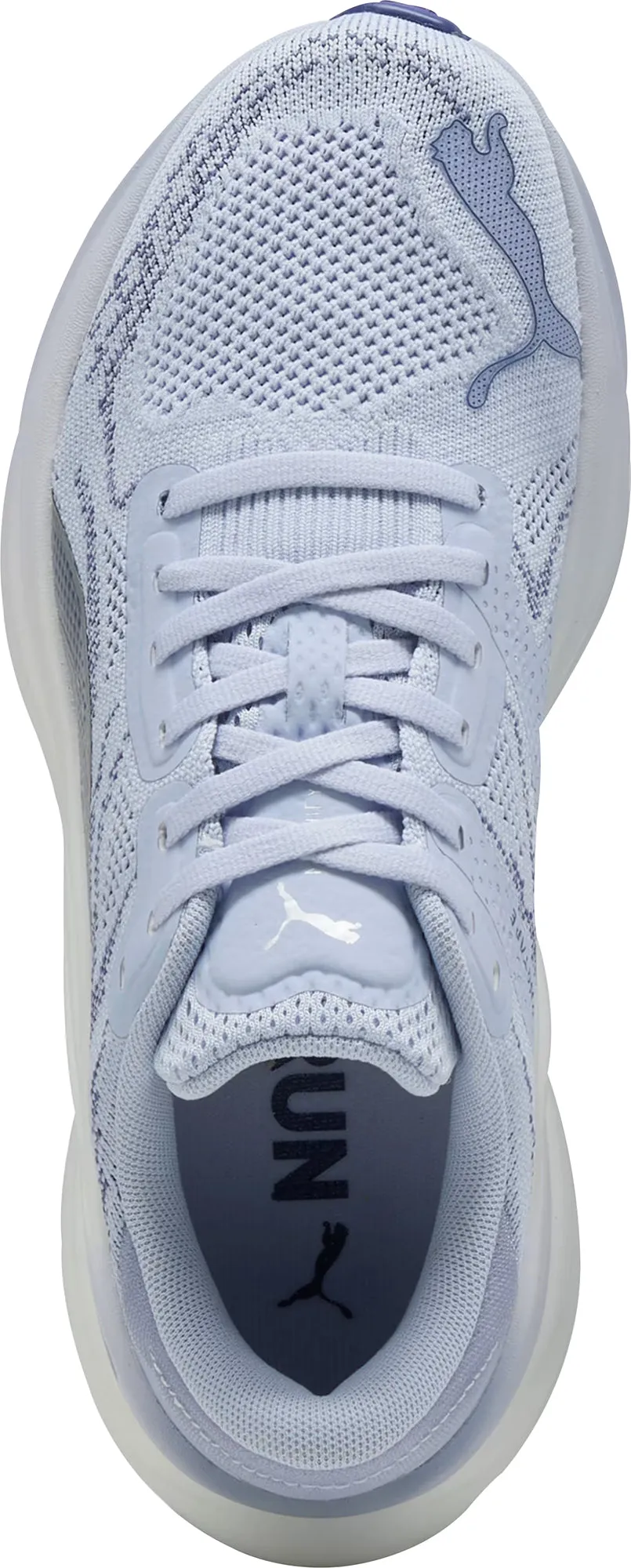 Puma Magnify Nitro 2 Womens Running Shoes - Blue traction - pattern sole shoes