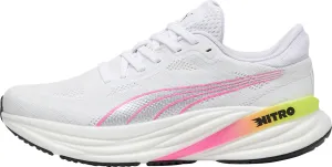 Puma Magnify Nitro 2 Womens Running Shoes - White Customizable Fit