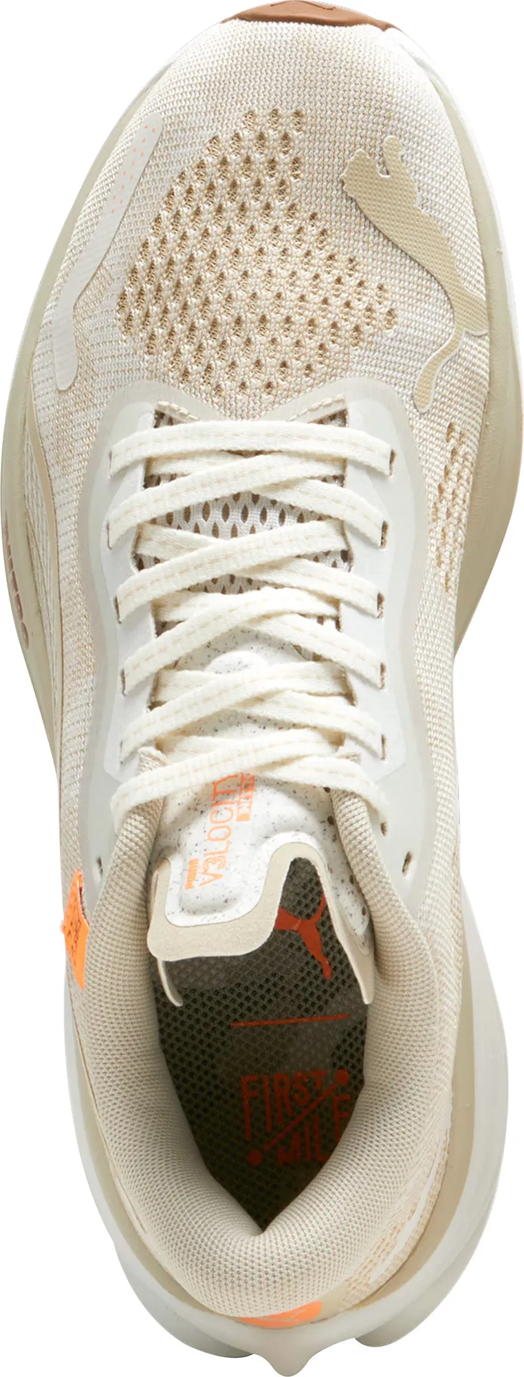 stylish running shoes Puma Velocity Nitro 3 Womens Running Shoes - Cream