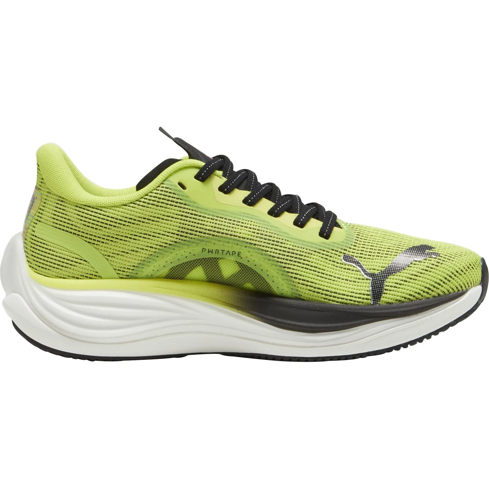 Shear Reduction Lining Lightweight Mesh Shoes Puma Velocity Nitro 3 Womens Running Shoes - Green
