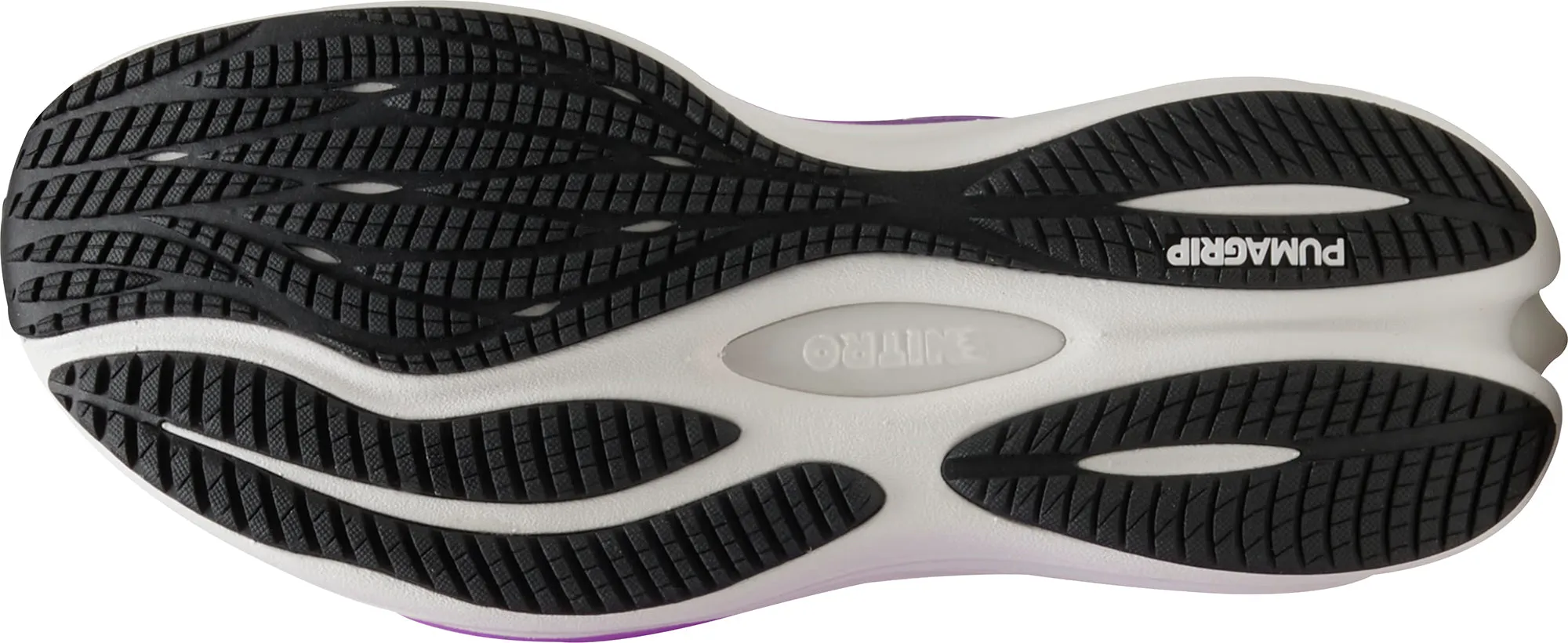 Interlocking Traction Lugs Puma Velocity Nitro 3 Womens Running Shoes - Purple