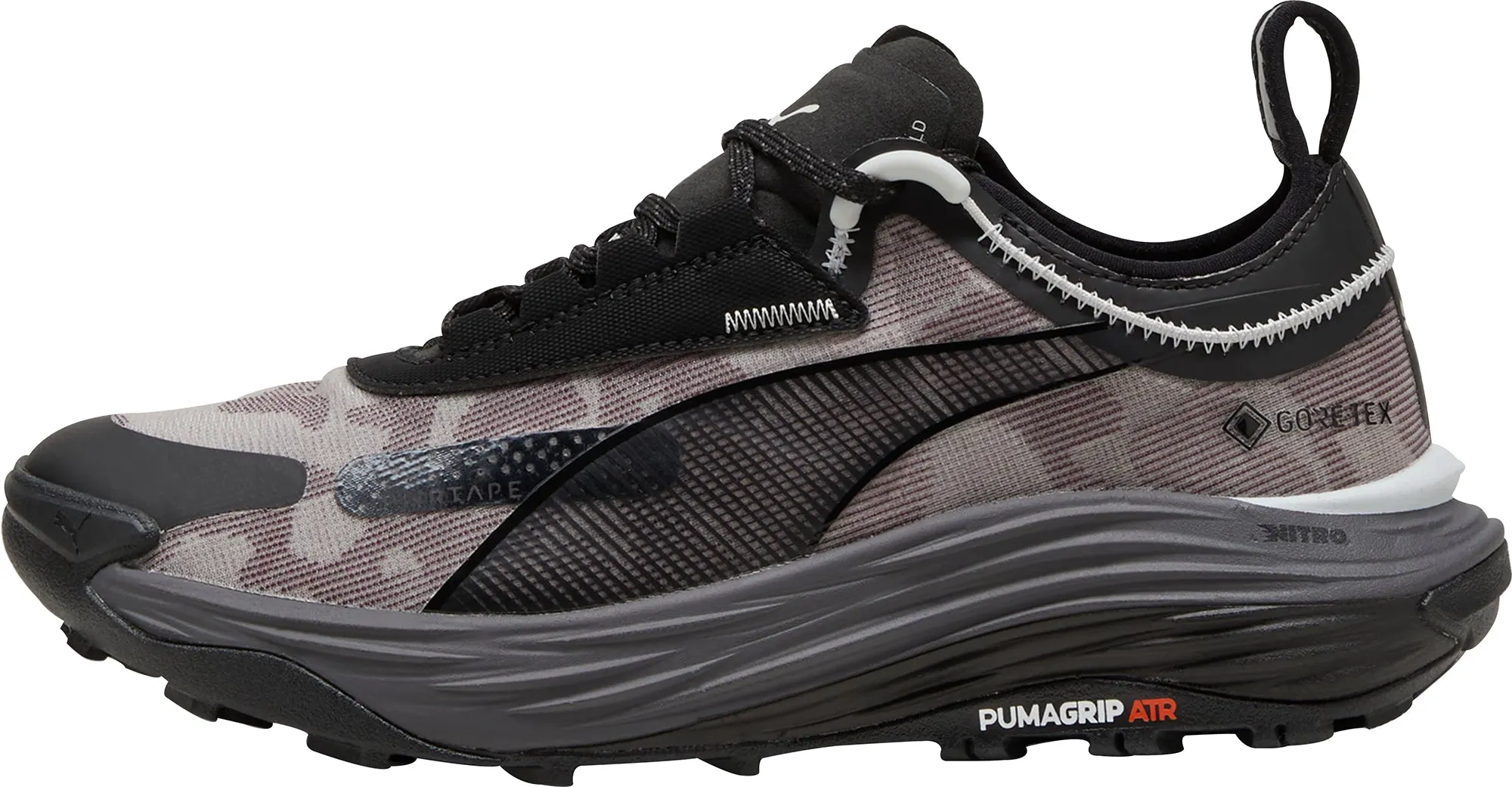 Puma Voyage Nitro 3 GORE-TEX Womens Trail Running Shoes - Greyt Cushioned Midsole Support