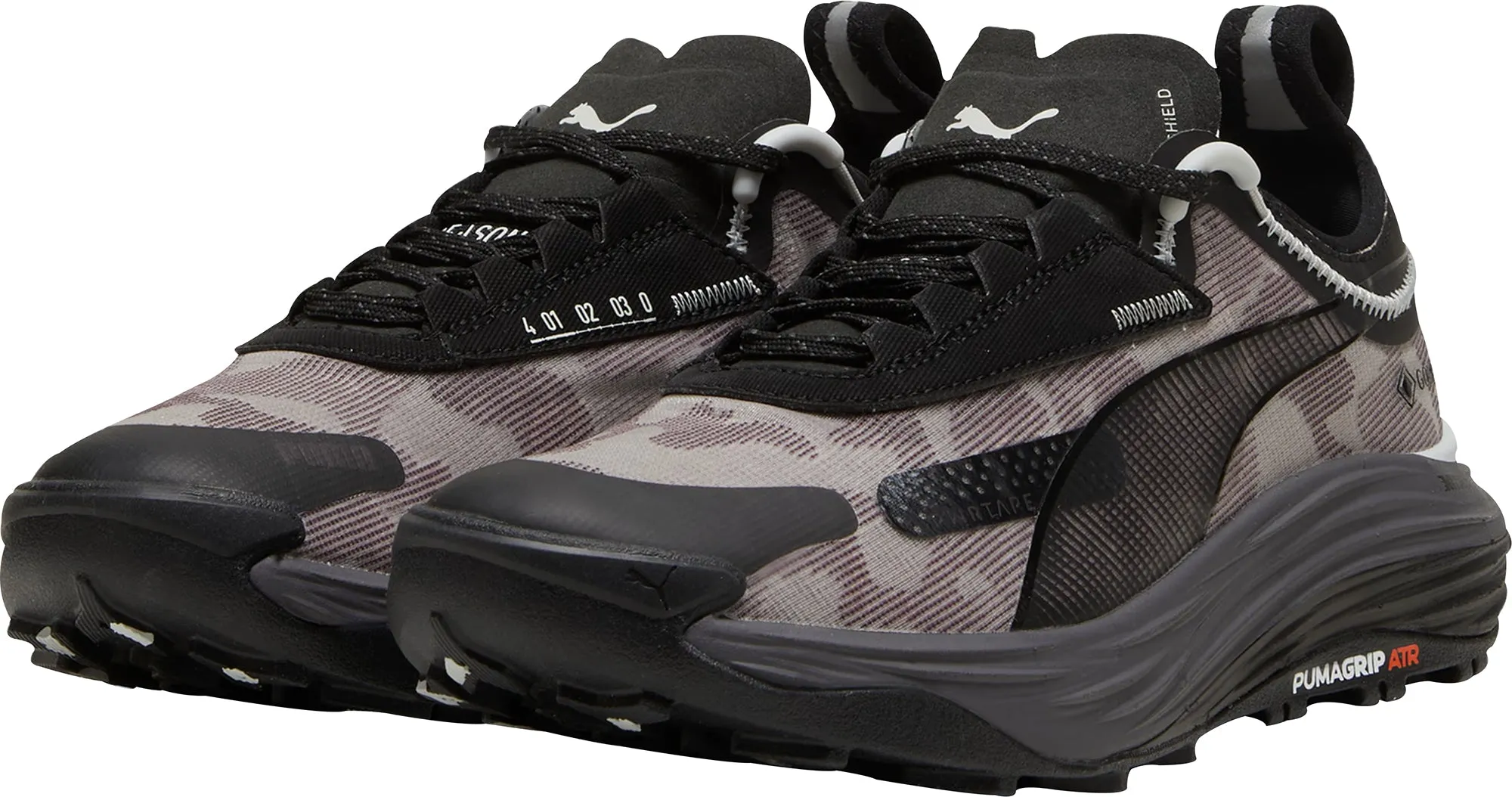 Puma Voyage Nitro 3 GORE-TEX Womens Trail Running Shoes - Greyt Customizable Fit Technology