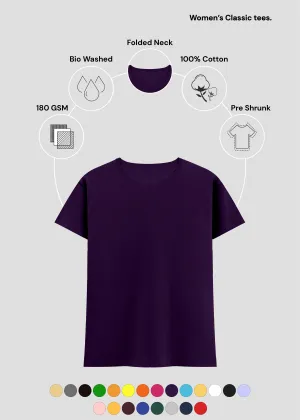 Purple Women's Classic T-Shirt | FC21 Soft Layering