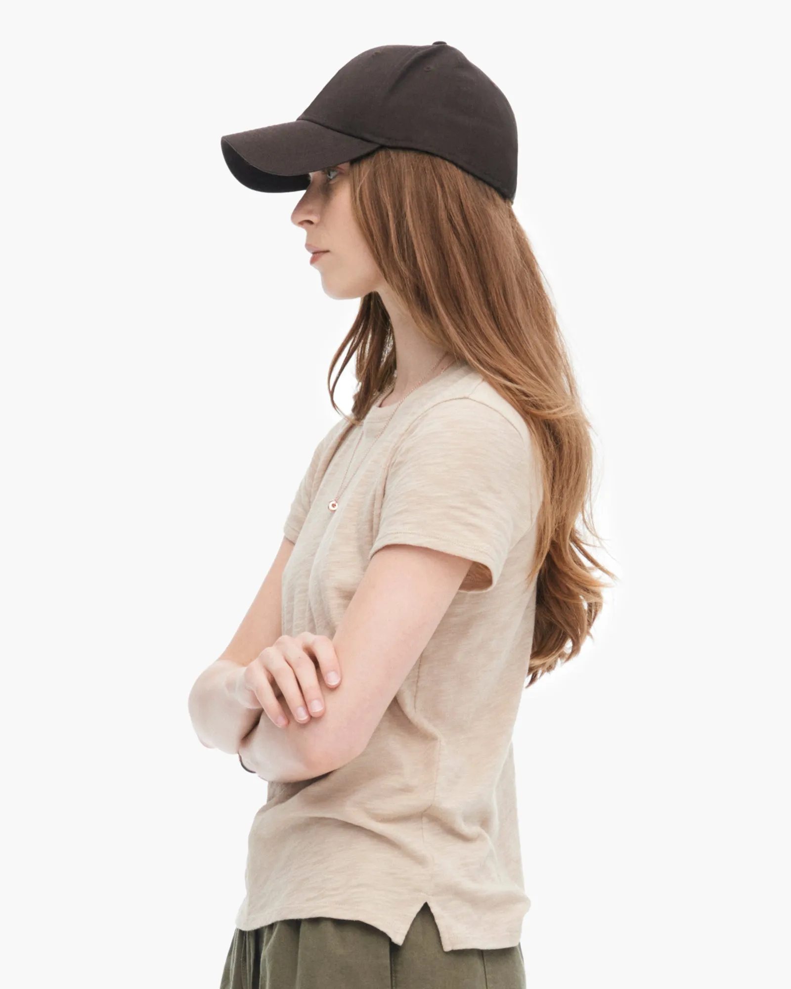 Slub Jersey Schoolboy Short Sleeve Crew Neck Tee - Dune Urban Smart FlexibleKnit